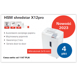 Niszczarka HSM shredstar X12pro